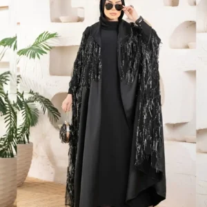 عباية نسائية فاخرة – أناقة محتشمة